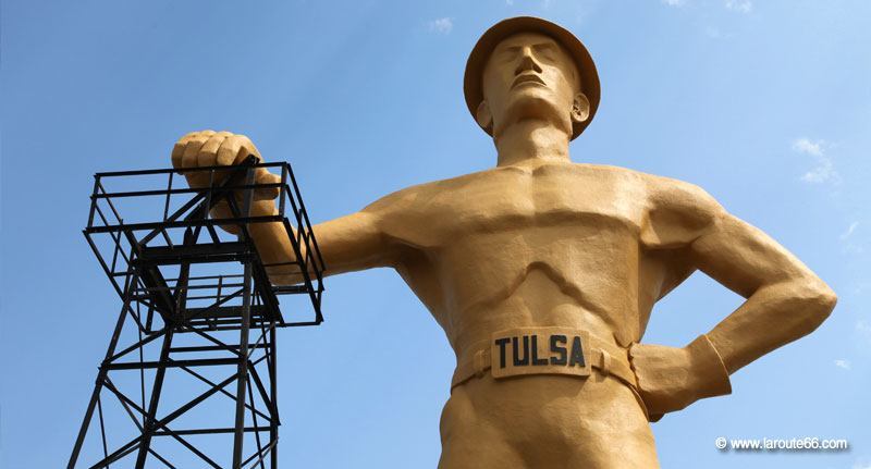 The Golden Driller, Tulsa