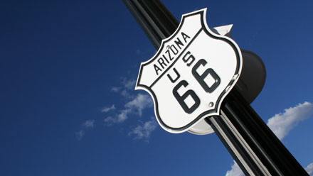 La Route 66 en Arizona