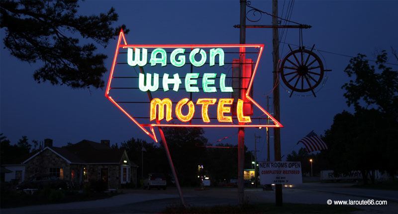 Wagon Wheel Motel à Cuba, Missouri