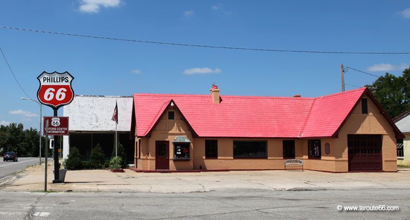 Route 66 à Baxter Springs, Kansas