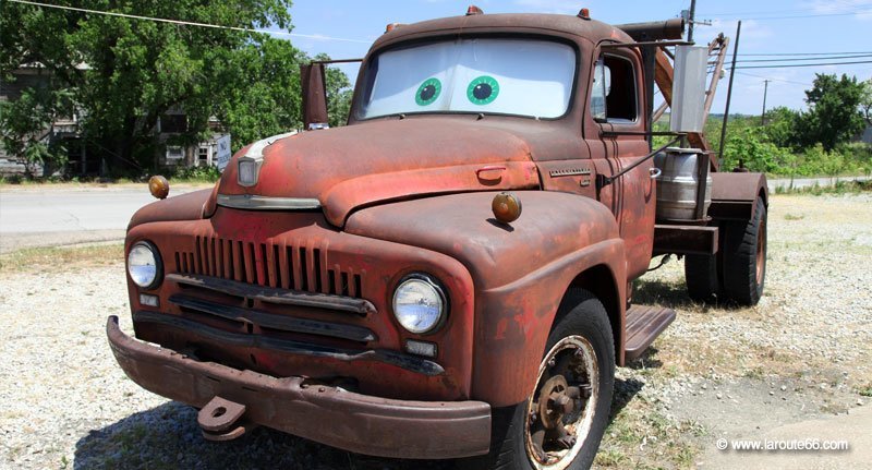 Tow Mater du film Cars à Galena (Kansas)