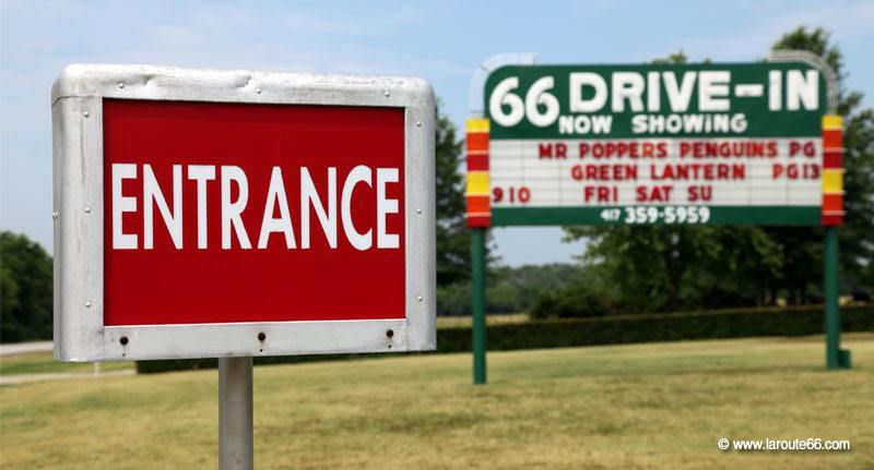 Cinéma Drive-in à Carthage, Missouri