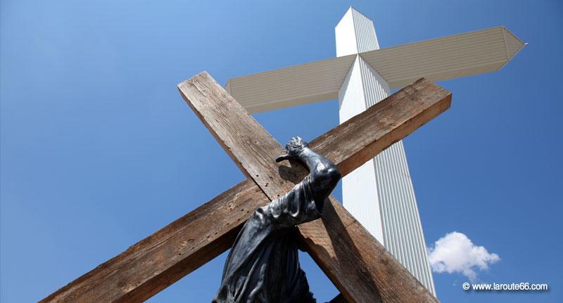 Giant Cross à Groom, Texas