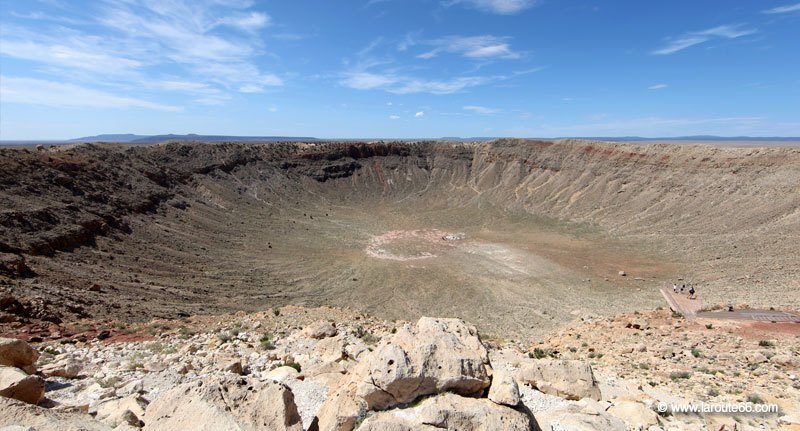 Meteor Crater en Arizona