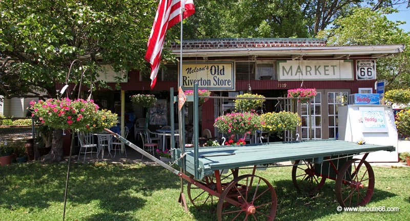 Old Riverton Store au Kansas