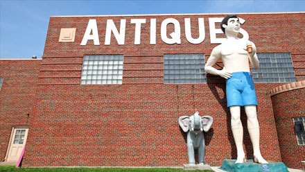 Brocantes et antiquaires sur la Route 66