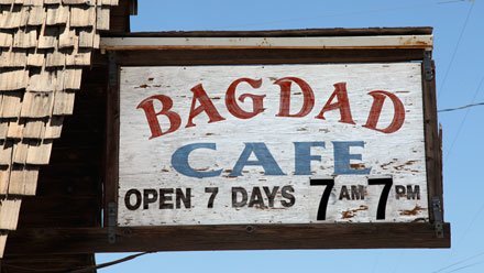 Bagdad Cafe sur la Route 66