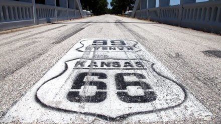 La Route 66 au Kansas
