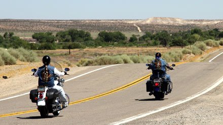 Easy Rider sur la Route 66