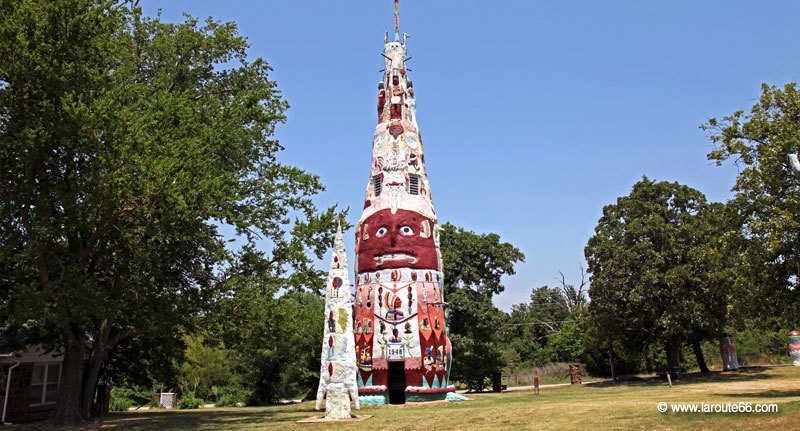 Totem Pole Park en Oklahoma