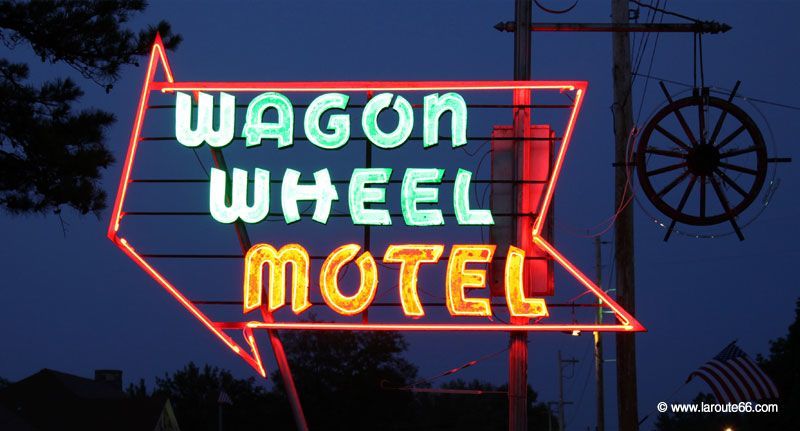 Wagon Wheel Motel à Cuba, Missouri