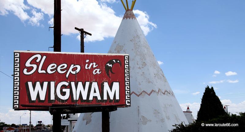 Wigwam Motel à Holbrook en Arizona